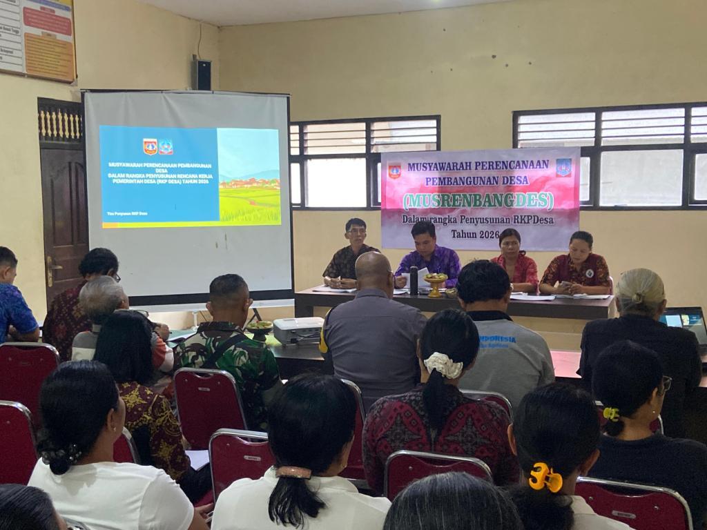 Sinergi Masyarakat dan Pemerintah Desa Ngis dalam Musrenbangdes 2025