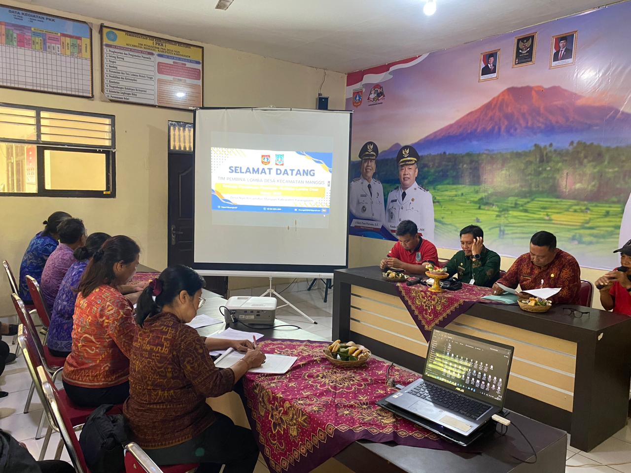 Menuju Lomba Desa 2026, Desa Ngis Laksanakan Evaluasi Pembinaan Persiapan Penilaian Bersama Tim Pembina Kecamatan